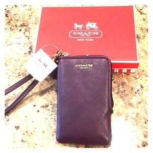 New Coach wristlet